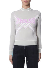 Off-White Cropped Sweater