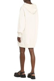 Golden Goose Journey W`S Sweatshirt Hoodie Dress W/Zip Golden Patch Clothing