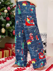 Christmas Straight Leg Pants