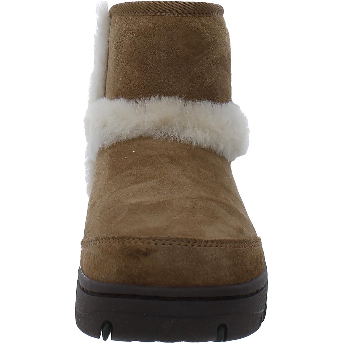 Womens Suede Wool Blend Winter & Snow Boots