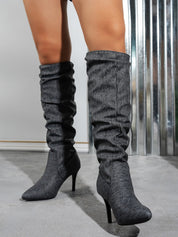 Point Toe Stiletto Boots