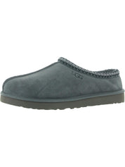 Tasman Mens Suede Slip On Sheepskin Slippers