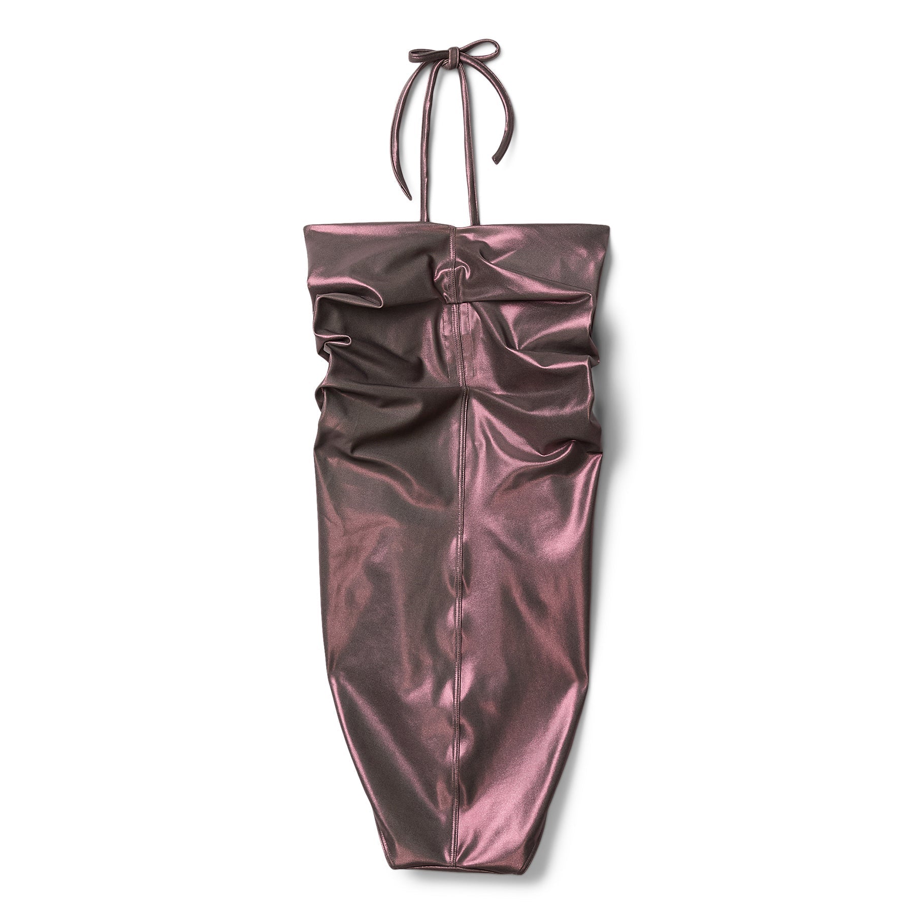 Rick Owens Womens Prong Bathing Suit (Metallic Mahogany)