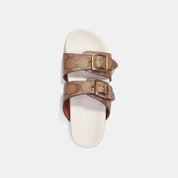 Coach Outlet Allanah Sandal In Signature Canvas