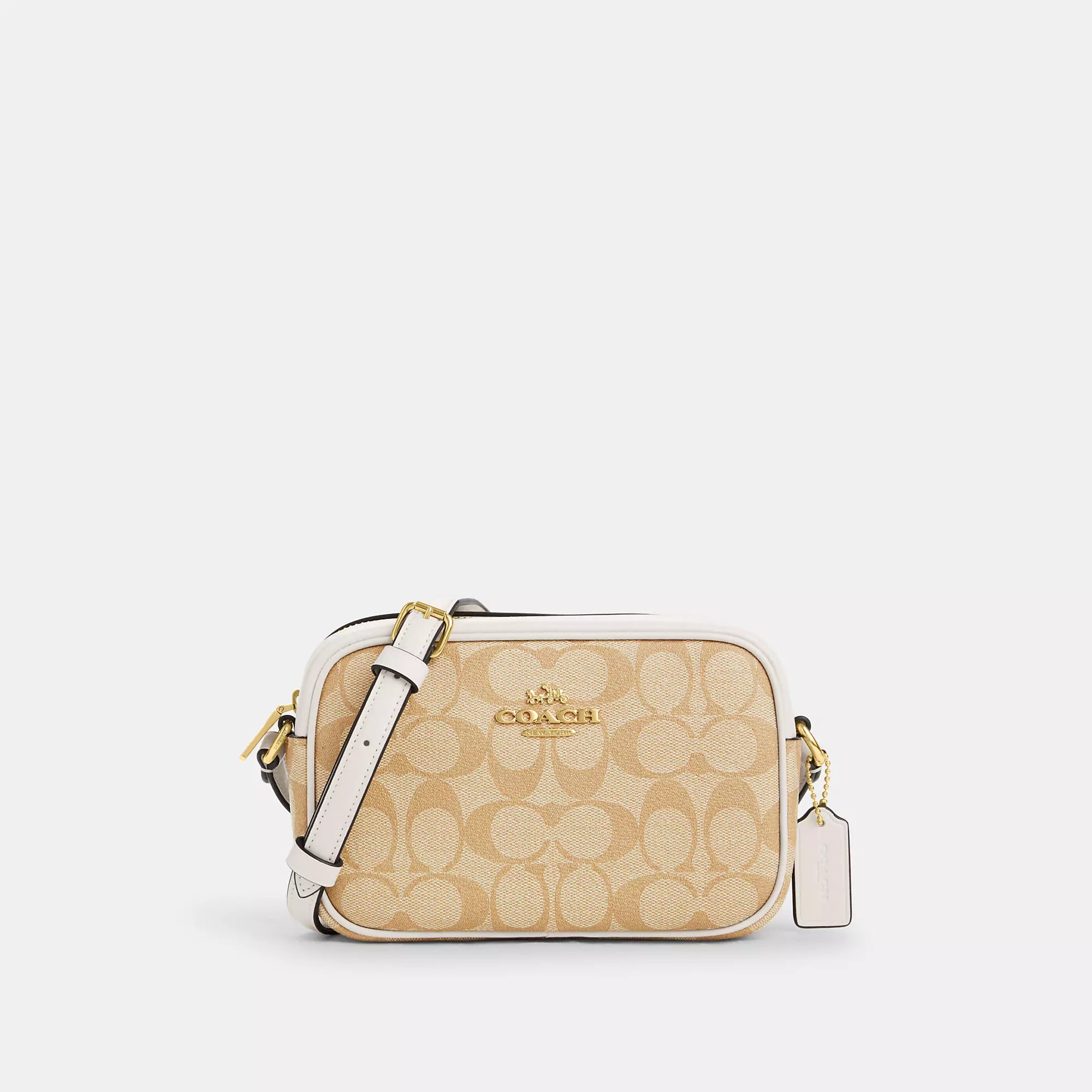 Coach Outlet Mini Jamie Camera Bag In Signature Canvas