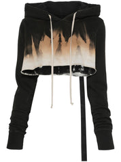 Rick Owens Drkshdw Cropped Hoodie