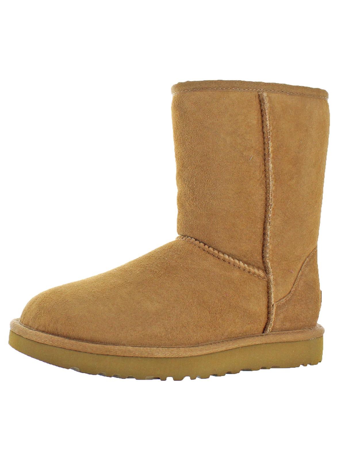 Classic Short II Womens Lined Suede Casual Boots