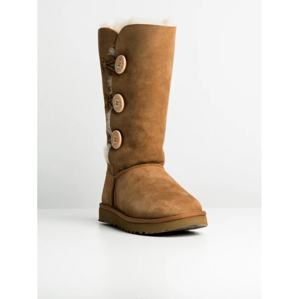 UGG Bailey Button Triplet II Chestnut  W-1016227-CHE Women's