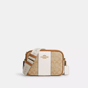 Coach Outlet Jamie Camera Bag In Signature Canvas With Stripe