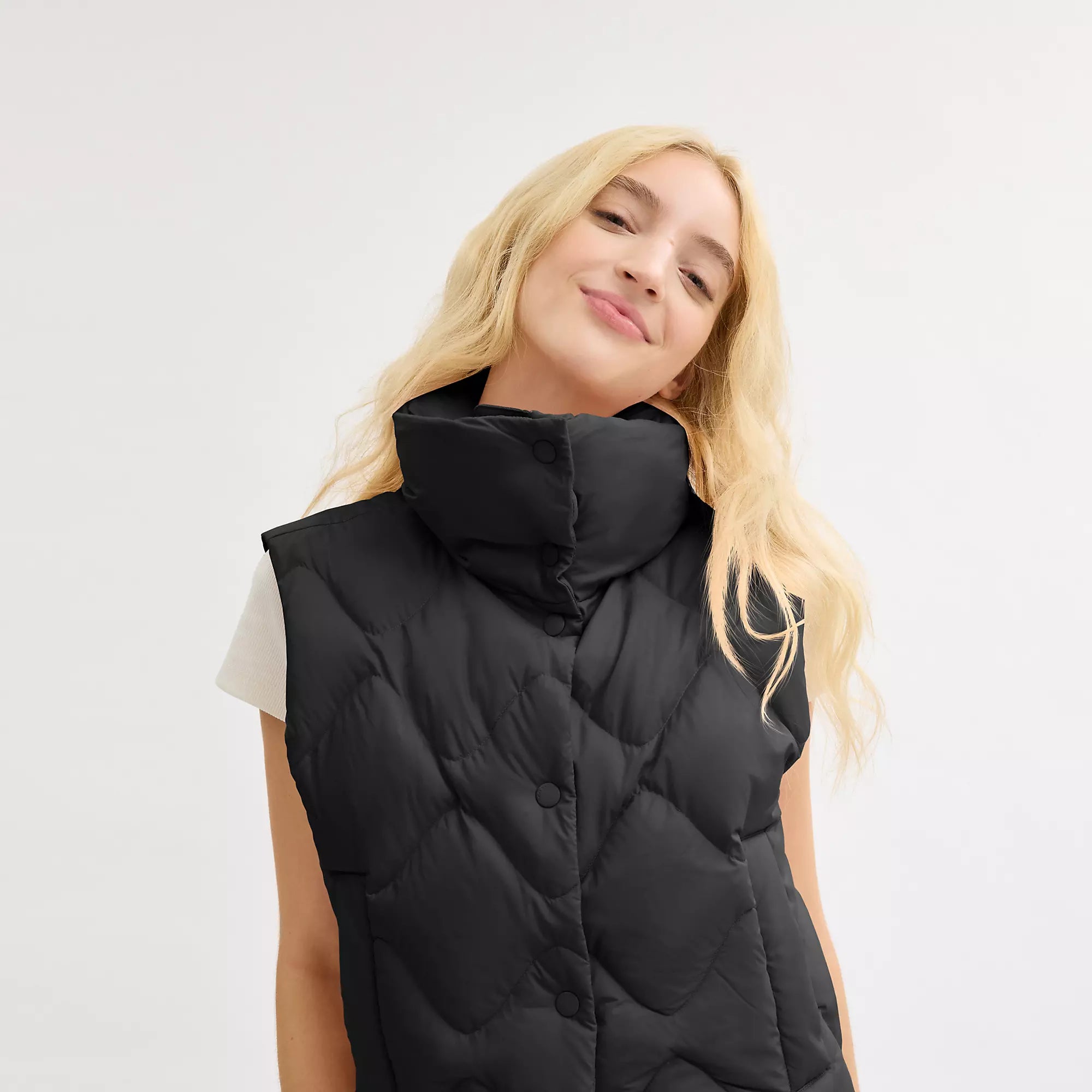 Coach Outlet Quilted Vest In Recycled Polyamide