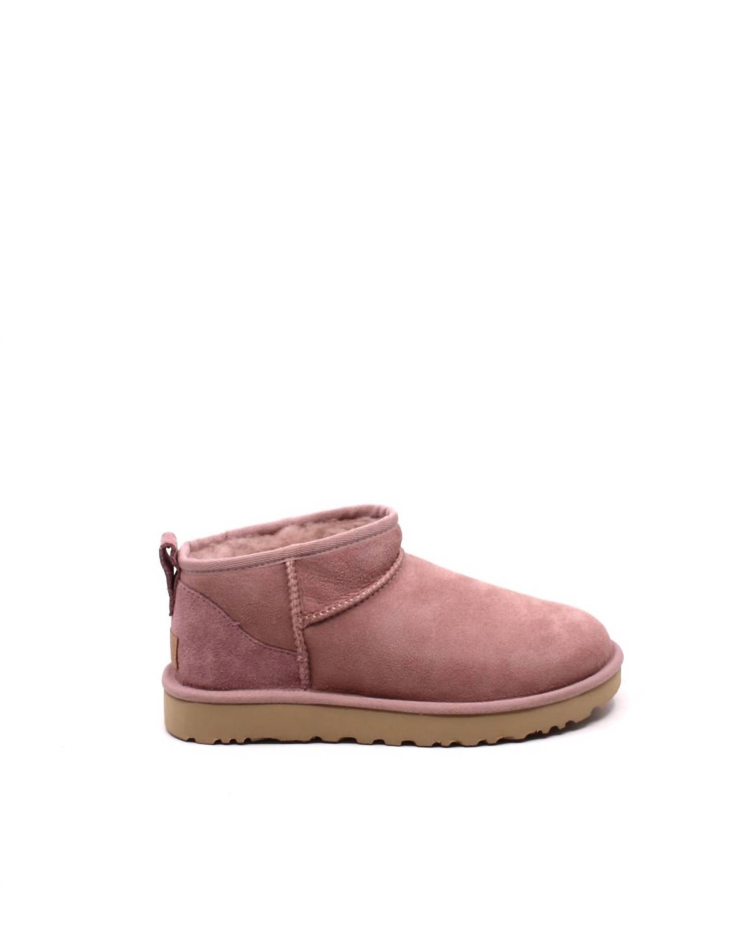 Women's Classic Ultra Mini Booties In Rose Grey