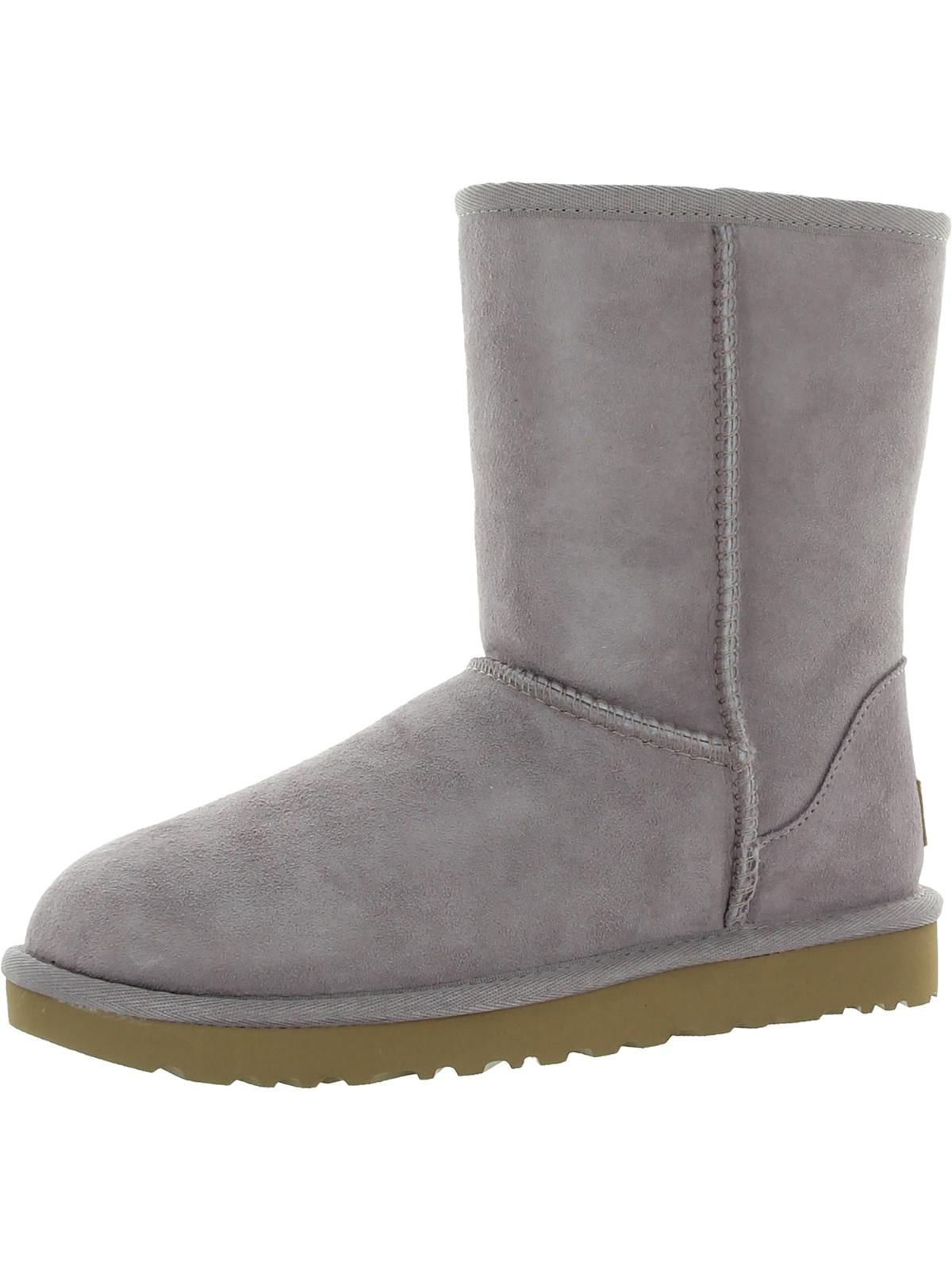 Classic Short II Womens Lined Suede Casual Boots