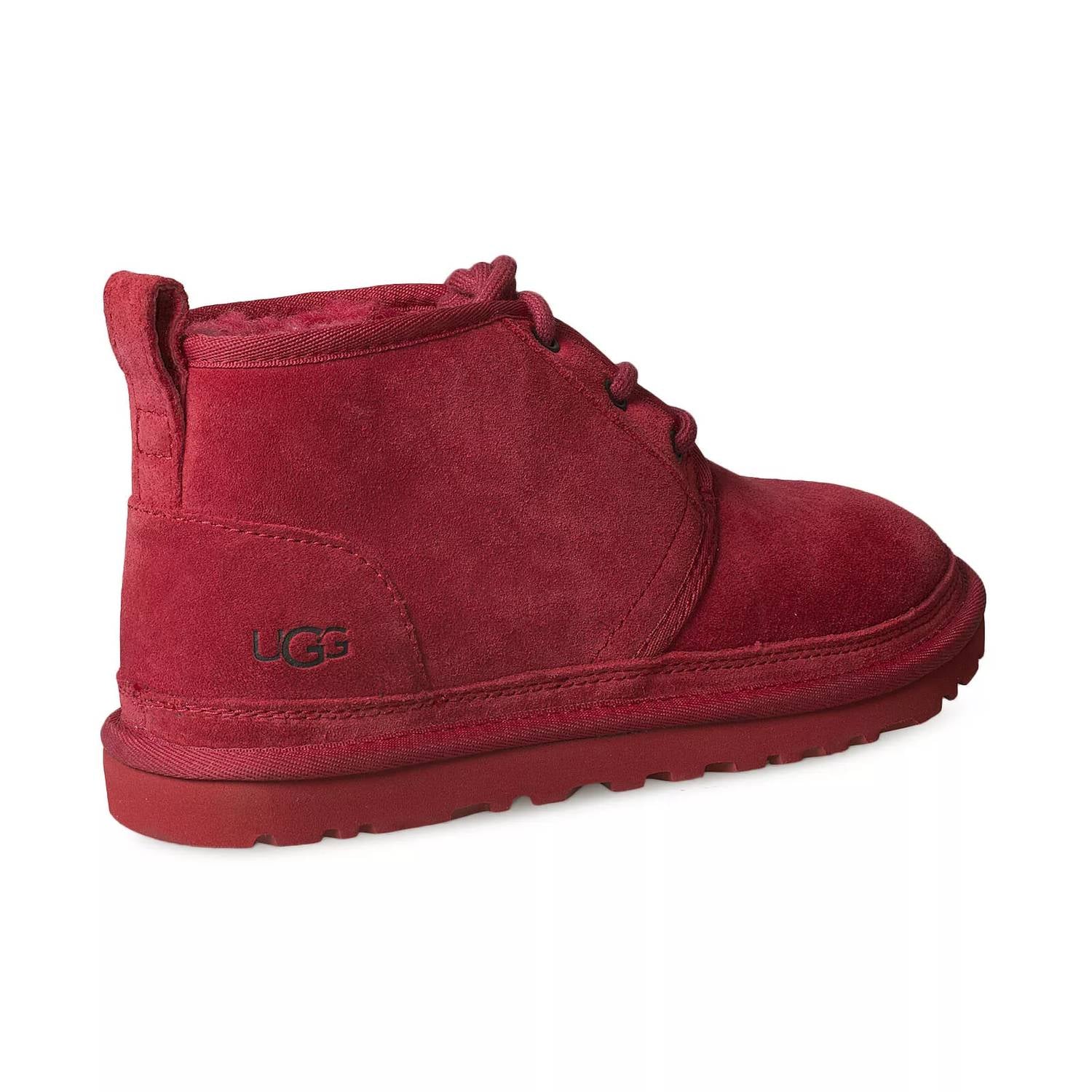 Women's Neumel Suede Boots In Samba Red