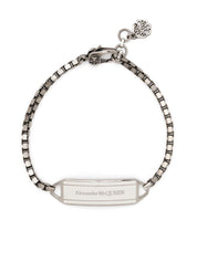 Alexander McQueen Logo Chain Bracelet