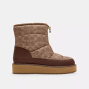 Coach Outlet Idella Bootie In Signature Nylon