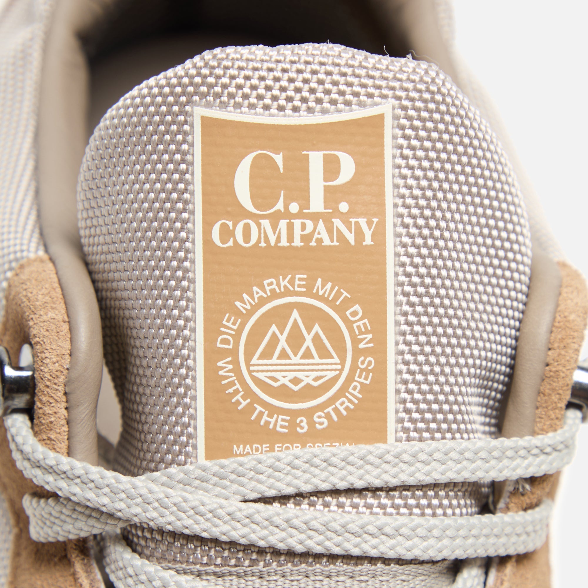 adidas x CP Company Helvellyn Spzl - Cardboard / Light Brown / Utility Grey