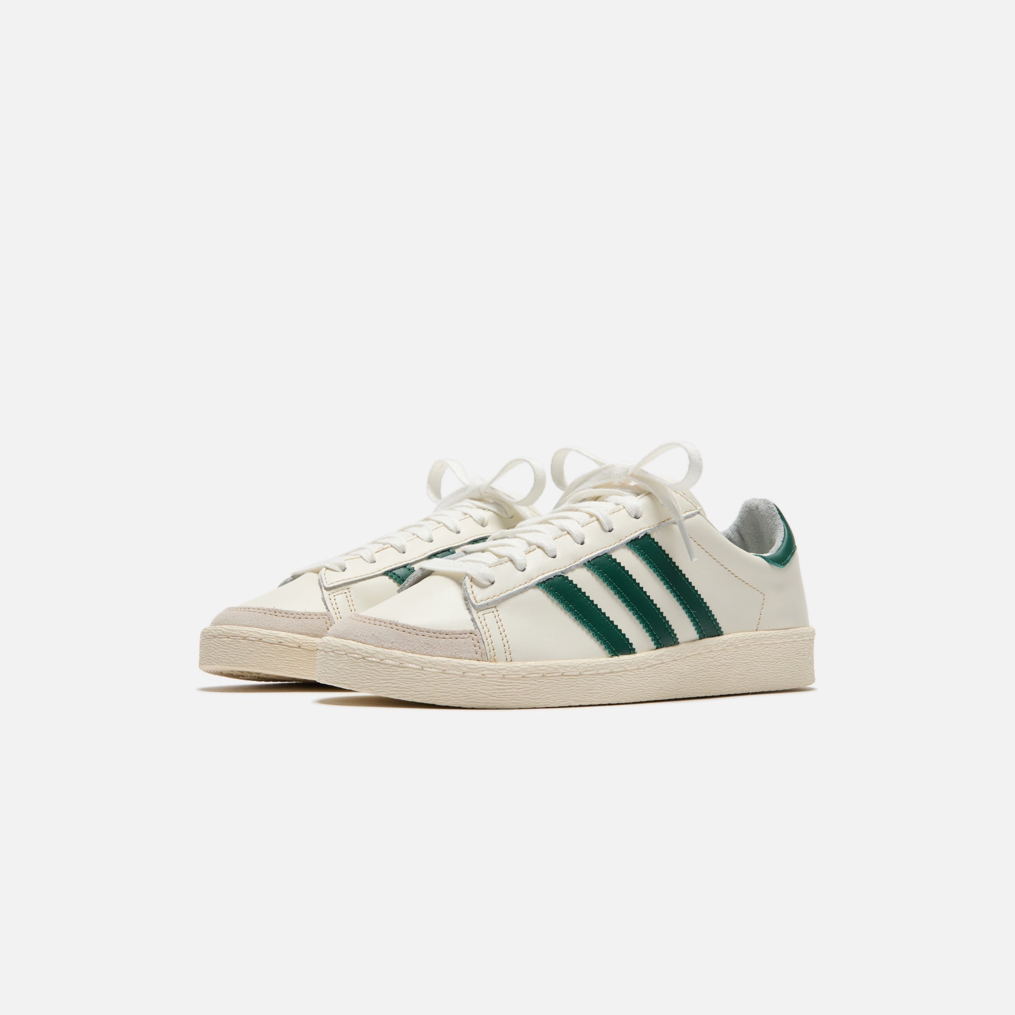 adidas Jabbar Low - Off White / Dark Green