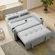 3-in-1 Convertible Sleeper Sofa Bed Loveseat S3L