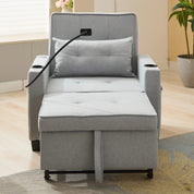 3-in-1 Convertible Sleeper Sofa Bed-Single Seat S3