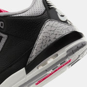 Air Jordan 3 Retro 'Black Cement' (GS) - Black/Fire Red