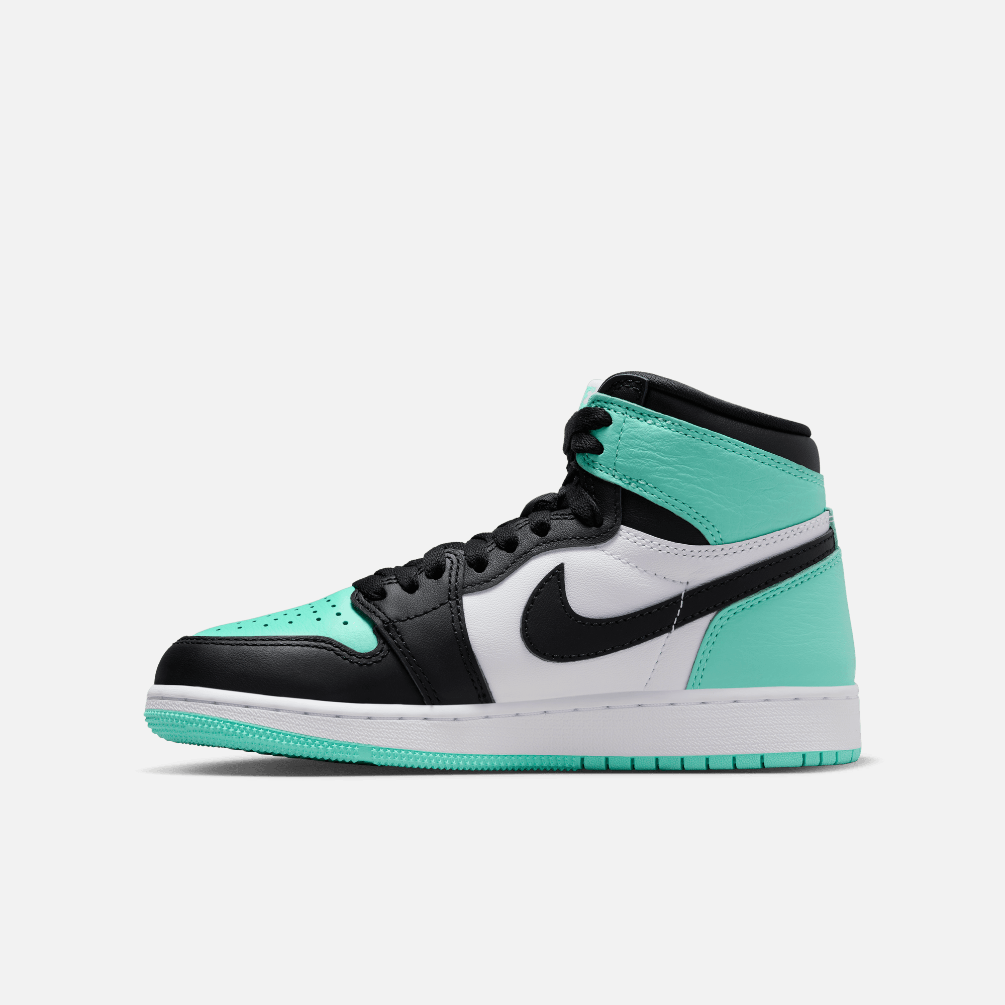 Air Jordan Kids' 1 Retro High OG Green Glow (GS)