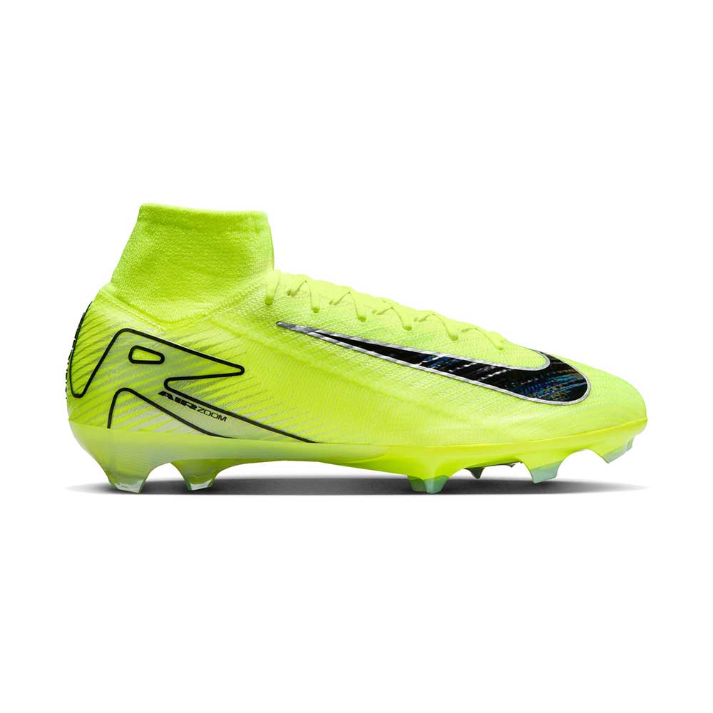 Zoom Superfly 10 Elite FG Soccer Shoe - Volt/Black - Regular (D)