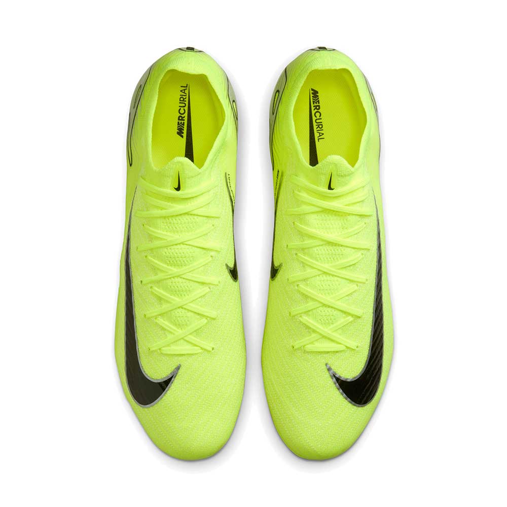 Zoom Vapor 16 Elite FG Soccer Cleats - Volt/Black - Regular (D)