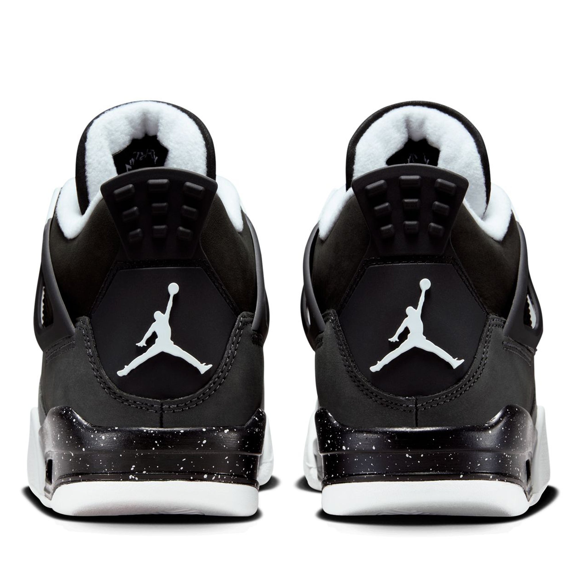 Air Jordan 4 Retro 'Fear' (GS) - Black/White