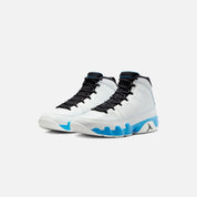 Nike Air Jordan 9 Retro - Summit White / Black / Dark Powder Blue