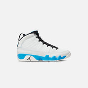 Nike Air Jordan 9 Retro - Summit White / Black / Dark Powder Blue