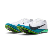 Nike Dragonfly 2 Elite Track Spike - White/Black/Bright Spruce/Vapor Green - Regular (D)