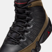 Air Jordan 9 Retro 'Olive' (GS) - Black/True Red