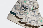 Adidas Originals x Jeremy Scott Forum Wings Hi Money - Bliss/Green Night