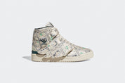 Adidas Originals x Jeremy Scott Forum Wings Hi Money - Bliss/Green Night