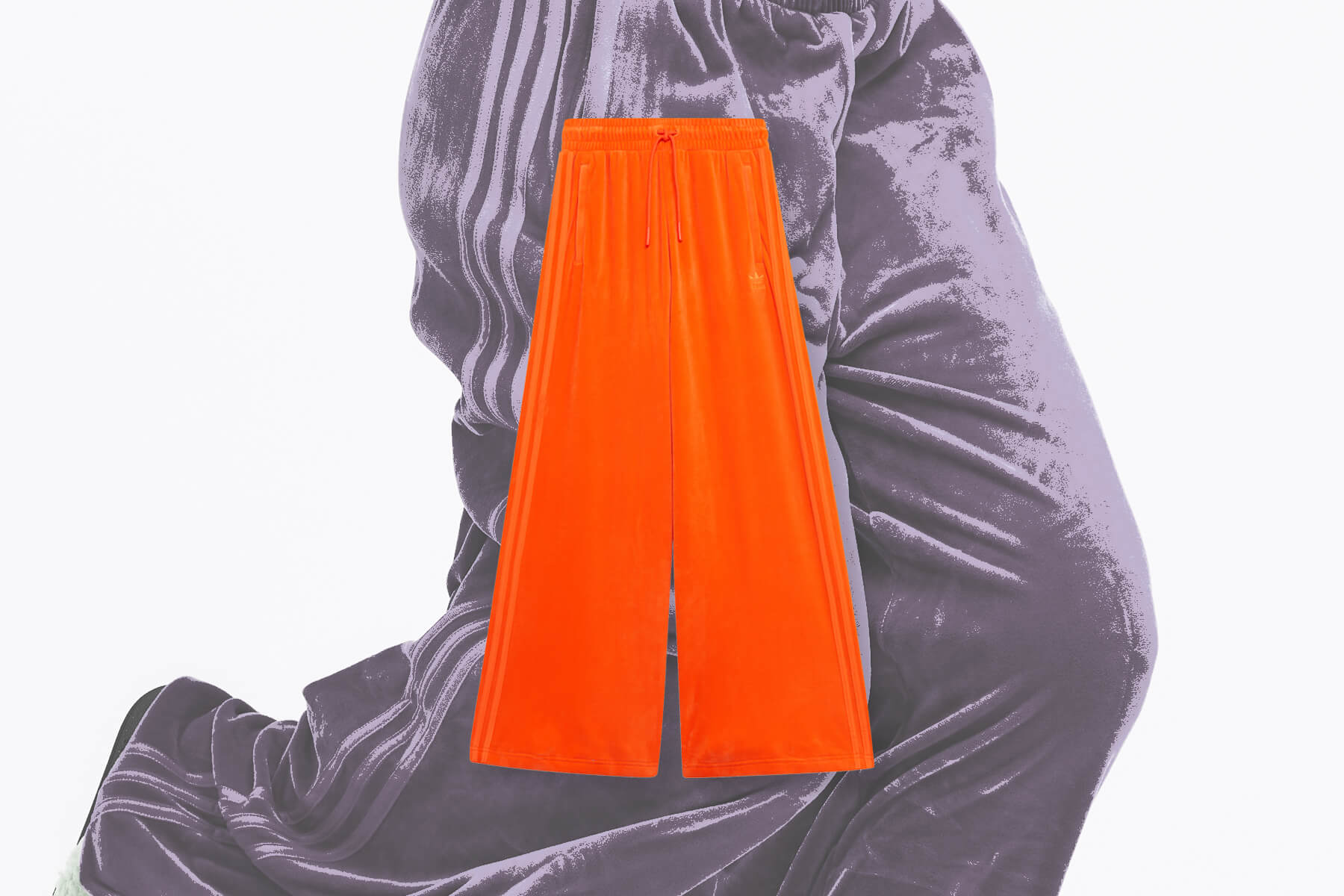 Adidas Originals x Jeremy Scott Women's Track Pants - App Signal Orange