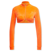 Adidas Originals x Jeremy Scott Women's Track Top - App Signal Orange