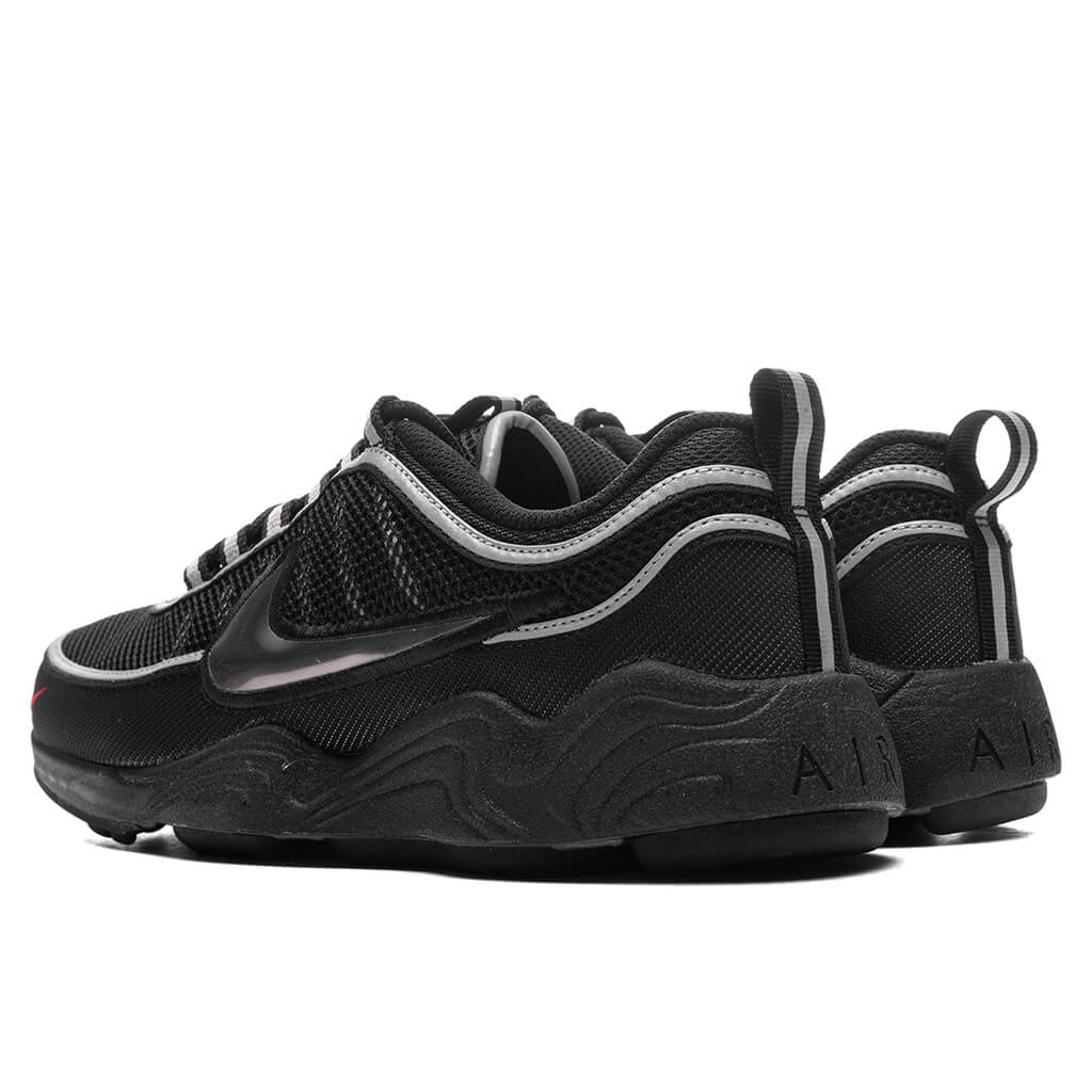 Air Zoom Spiridon SP - Black/Metallic Silver/Sport Red