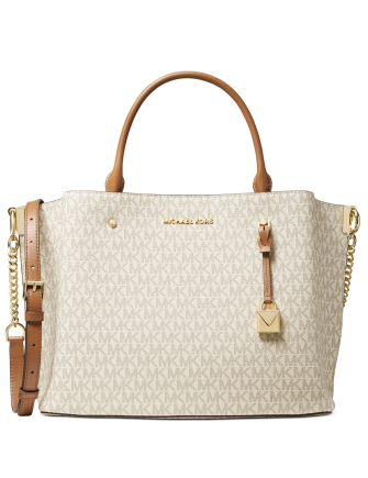 Michael Michael Kors Signature Print Arielle Satchel