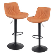 YOUNIKE Bar Stools with Back Set of 2