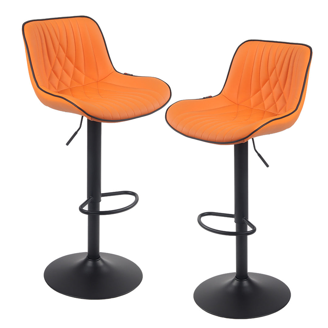 YOUNIKE Bar Stools with Back Set of 2