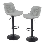 YOUNIKE Bar Stools with Back Set of 2