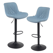 YOUNIKE Bar Stools with Back Set of 2