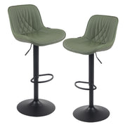 YOUNIKE Bar Stools with Back Set of 2