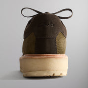 8th St by Ronnie Fieg for Clarks Originals Sandford 2 - Black Olive / Ivy Green