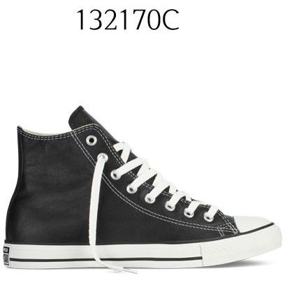 Converse Chuck Taylor All Star Leather High Top Black 132170C