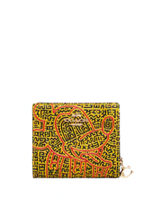 Coach Disney Mickey Mouse X Keith Haring Snap Wallet