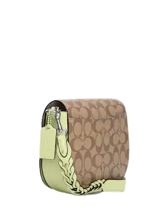 Coach Morgan Saddle Bag In Signature Canvas