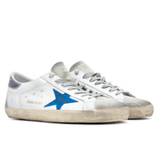 Super-Star Sneakers - White/Electric Blue/Ice