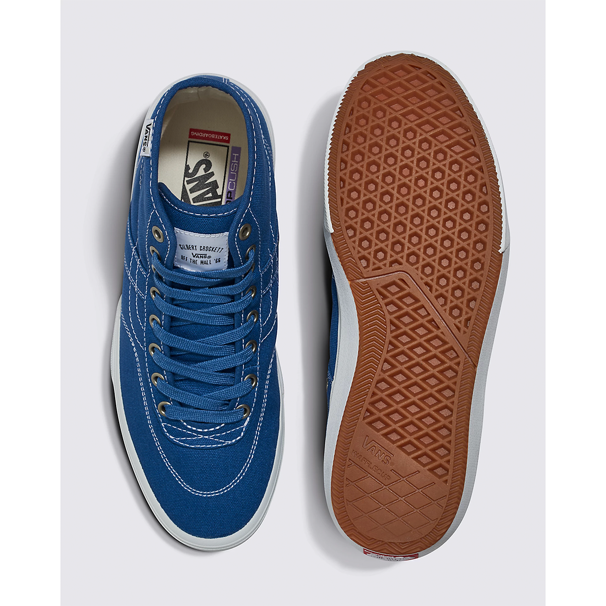 Vans Crockett High Decon Canvas Blue/White