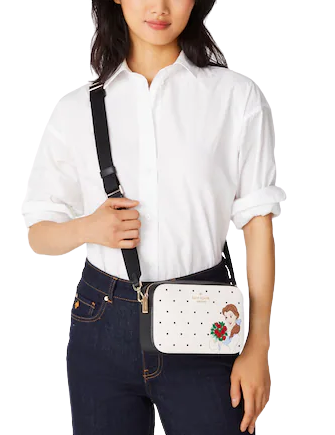 Kate Spade New York Disney X Kate Spade New York Beauty And The Beast Mini Camera Bag